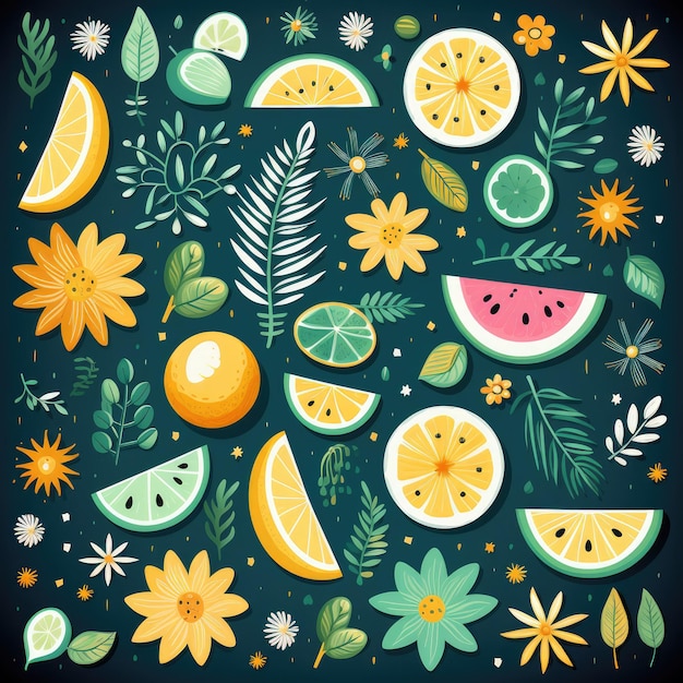 cute summer pattern