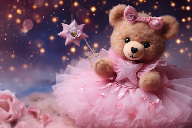Cute Teddy Bear Parade Whimsical Banner of Huggable Delights