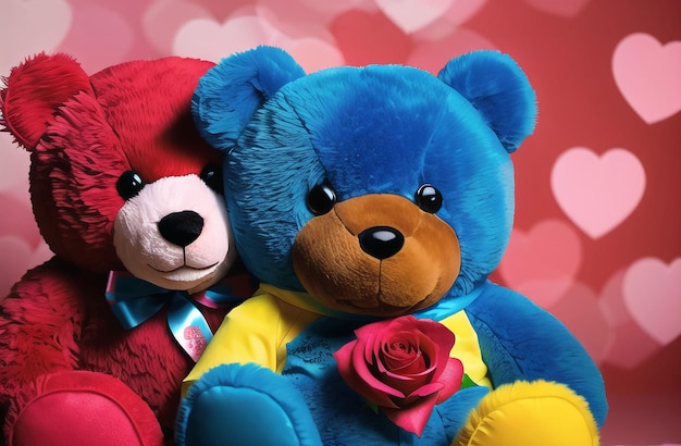 Cute Teddy Bear Valentine's Day Cute Gift for Your Wife Girlfriend Generative AI