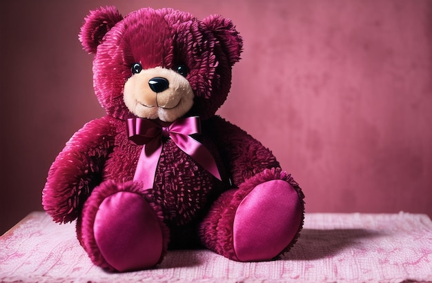 Cute Teddy Bear Valentine's Day Cute Gift for Your Wife Girlfriend Generative AI