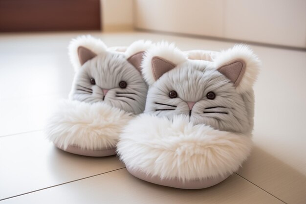 cute toddler shoes on the carpet floor