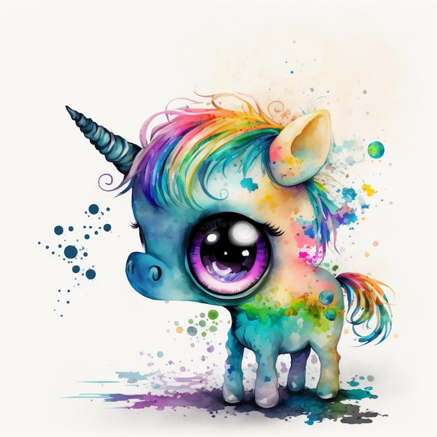 Cute Unicorn Chibi 15