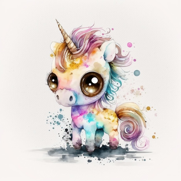 Cute Unicorn Chibi 17