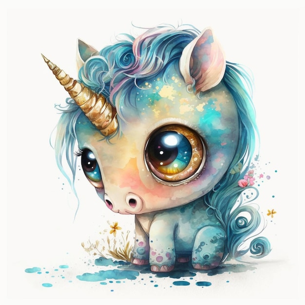 Cute Unicorn Chibi 42