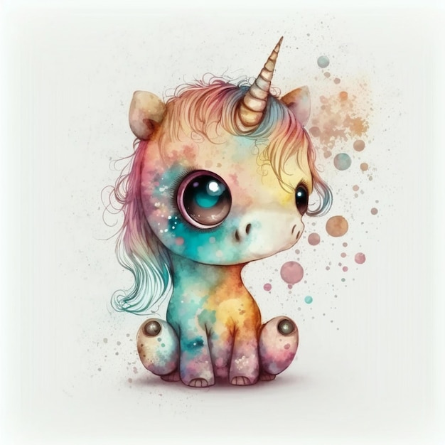 Cute Unicorn Chibi 9