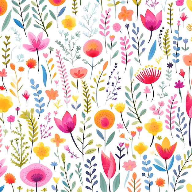 cute watercolor pattern