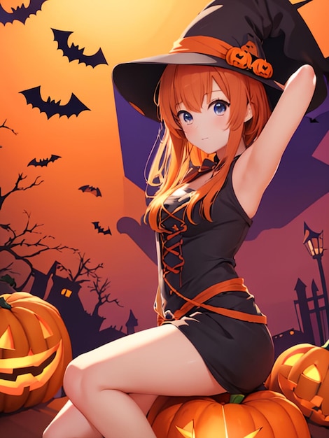 Calendário anime halloween 2023