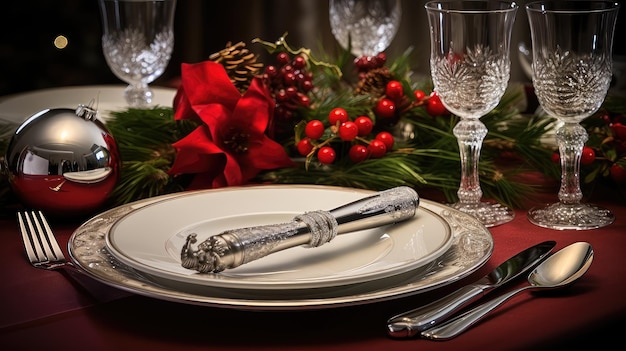 Photo cutlery holiday utensils