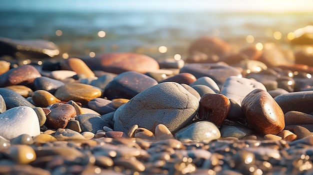 Photo cutout beach rocks