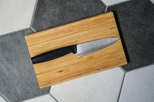 Photo cutting board in the kitchen