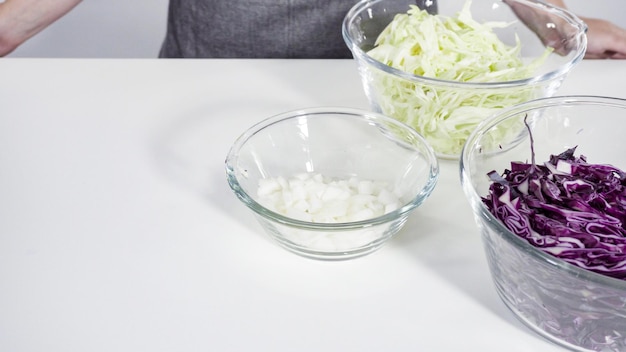 Cutting vegetables