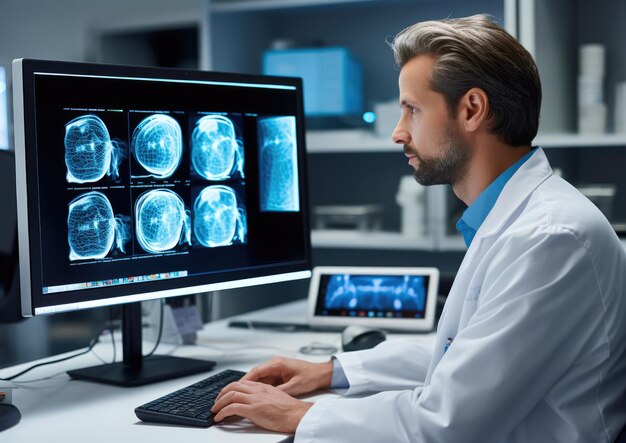 조기 발견을 위해 Xray 및 MRI 스캔을 분석하는 최첨단 AI 기반 의료 영상 시스템