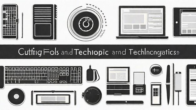 Foto strumenti e tecnologie all'avanguardia per gli sviluppatori