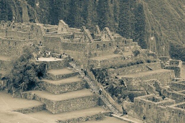 Cuzco, Peru. de oude inca-stad Machu Picchu