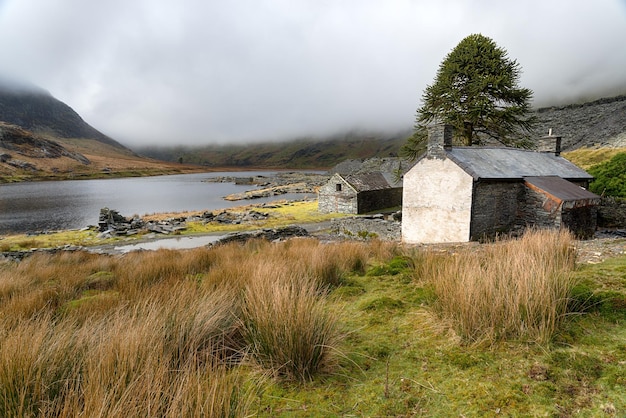 Cwmorthin-steengroeve in Wales