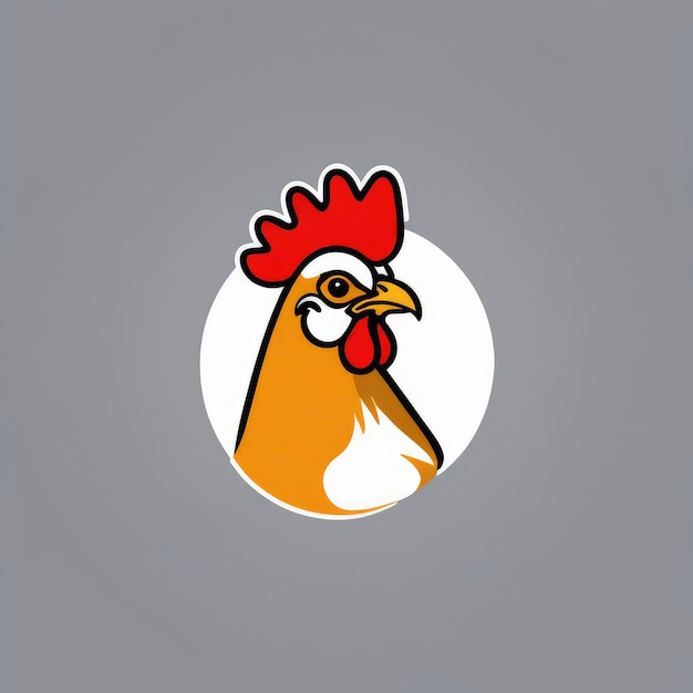 チキンのロゴ (png)
