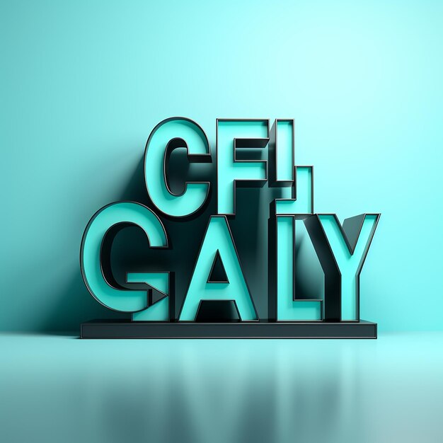 Photo cyan black friday typography versatile design concept