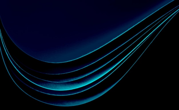 Cyan Blue Abstract Creatief achtergrondontwerp