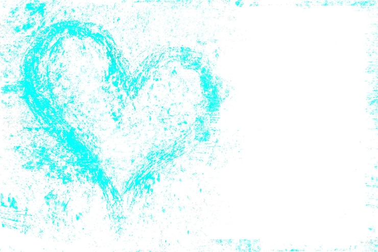 फोटो cyan heart