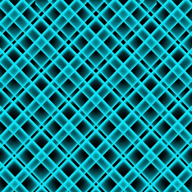 Cyan Light Cube Pattern Background