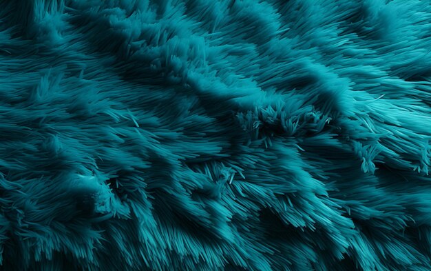 Photo cyan synthetic carpet texture fluffy