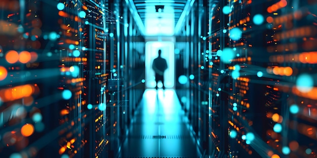 cyber admins secure data with ssl encryption adaptive infrastructure and devops security concept cybersecurity ssl encryption adaptive infrastructure devops security data protection