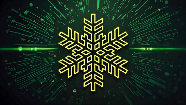 Foto carta da parati di natale cyber