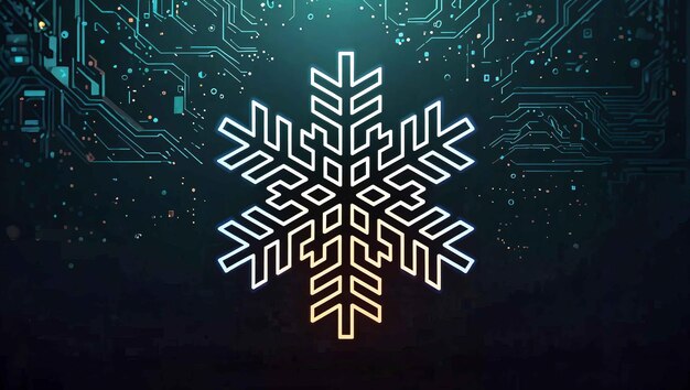 Photo cyber christmas wallpaper