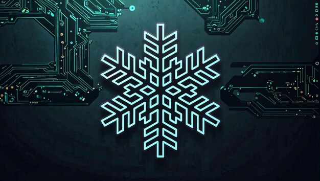 Foto carta da parati di natale cyber