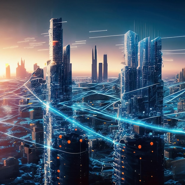 a cyber city