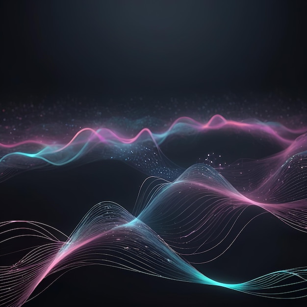 Cyber Data Flow Blockchain AI Netwerken Digitale golven Cyber Data Flows Blockchain AI Netwerke Digitale Golven