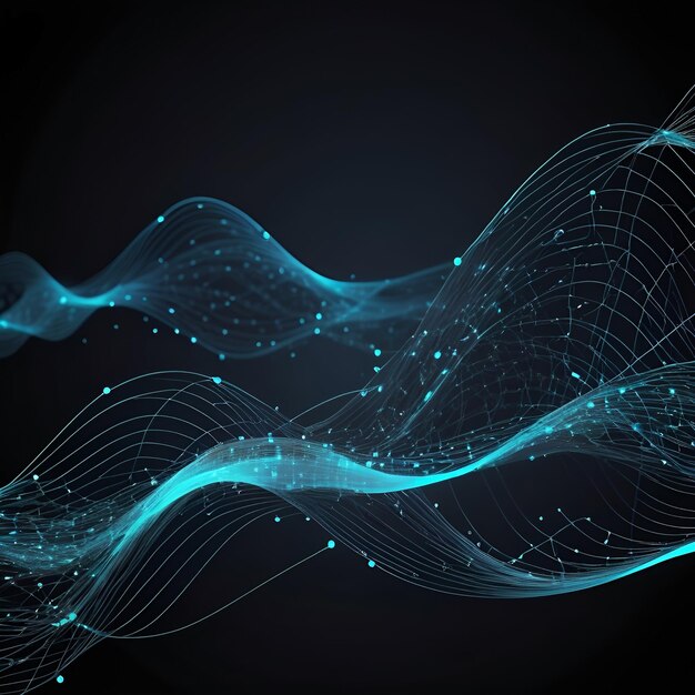 cyber data flow blockchain ai networks digital wavescyber data flow blockchain ai networks digital waves