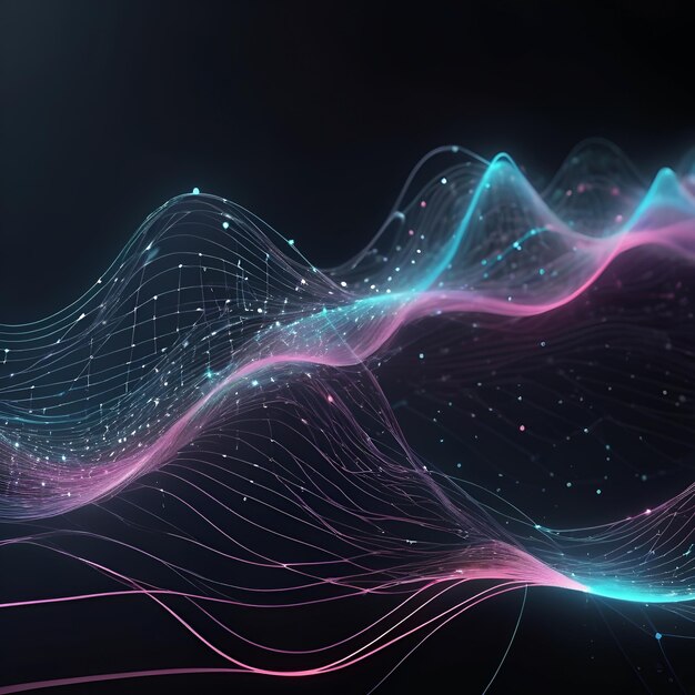 cyber data flow blockchain ai networks digital wavescyber data flow blockchain ai networks digital waves