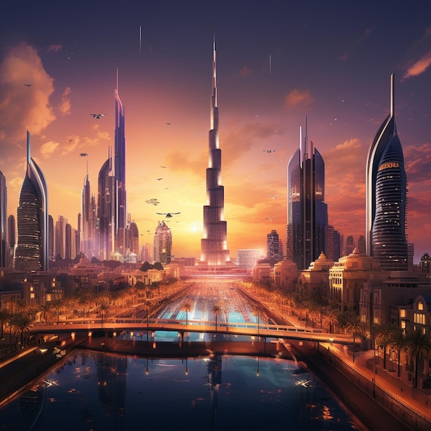 cyber dubai city