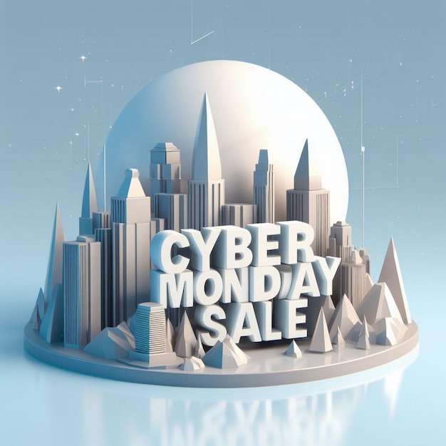 Cyber Monday Achtergrondbeelden Cyber Monday post Cyber Monday Banner Cyber Monday verkoop