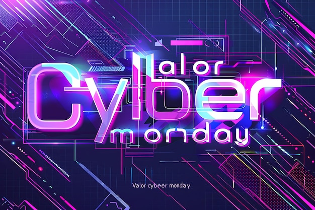 Cyber Monday Masterpiece Vector Illustration Extravaganza