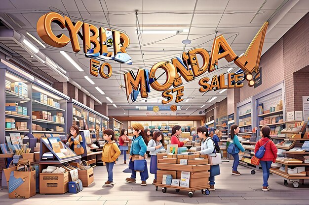 Photo cyber monday retail sales