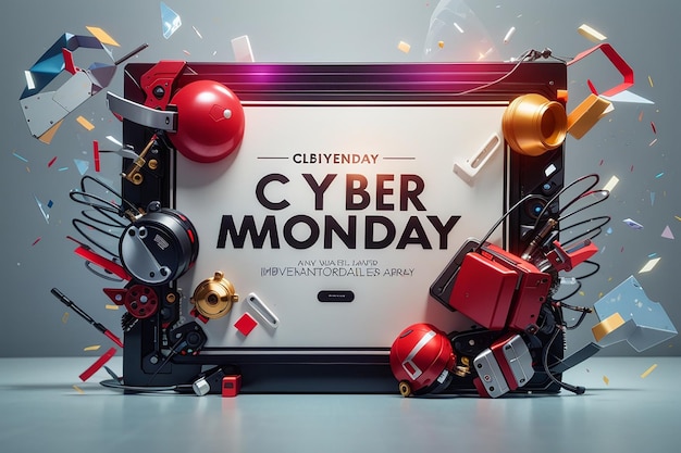 Foto offerta di vendita del cyber monday