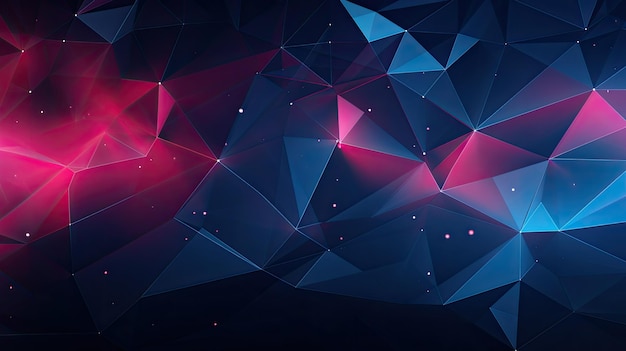 Cyber Polygon Background