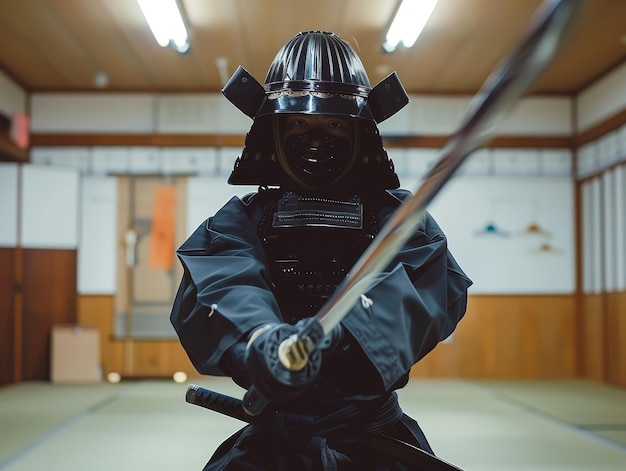 Cyber samurai dojo where tradition meets the future