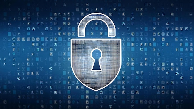 Концепция кибербезопасности вход в систему идентификация пользователя безопасность информации и шифрование безопасная интернета