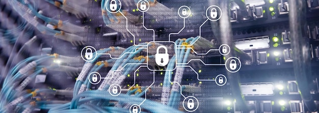 Кибербезопасность защита данных конфиденциальность информации Интернет и концепция технологий