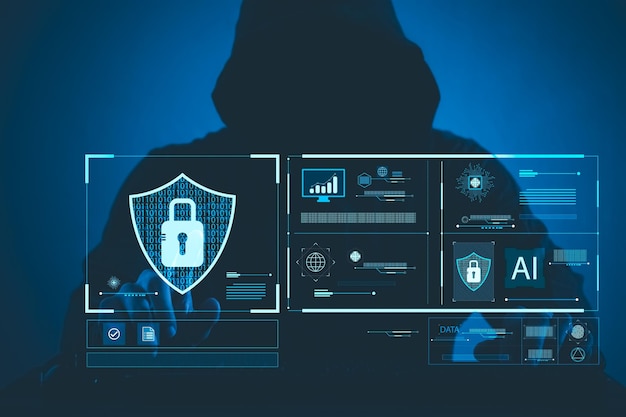 サイバーセキュリティの基本 匿名ハッカーによるデジタル犯罪の防止 個人データのセキュリティ 銀行と金融