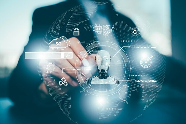 cyber security systems with chat bot chat with ai artificial intelligence system artificial intelligence and artificial intelligence chatbot digital chatbot robot application conversation