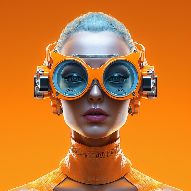 CyberGoddess A Digital Odyssey through Futuristic Femininity by Svetlana Tigai