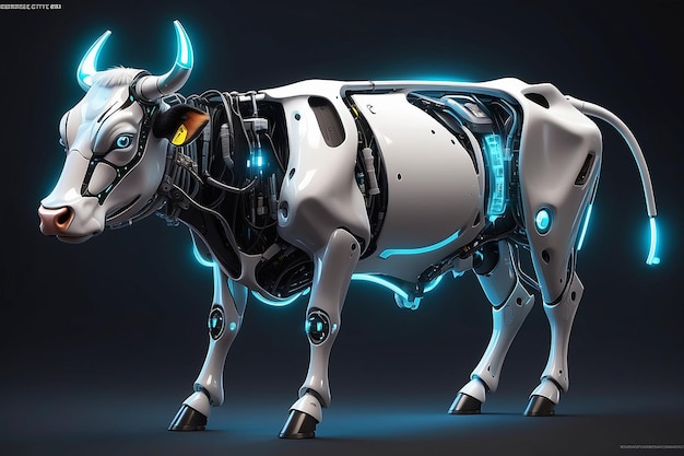 Photo cybernetic cattle