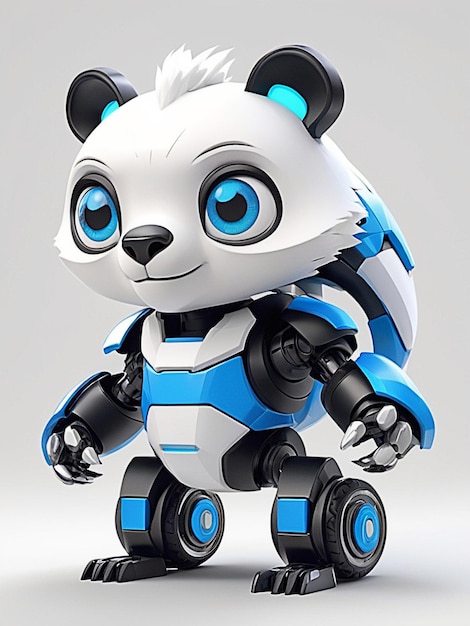 Cybernetische Panda Explorer