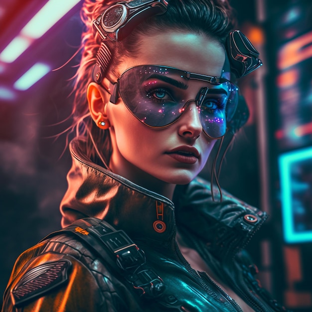 2+ Thousand Cyberpunk Girl Royalty-Free Images, Stock Photos