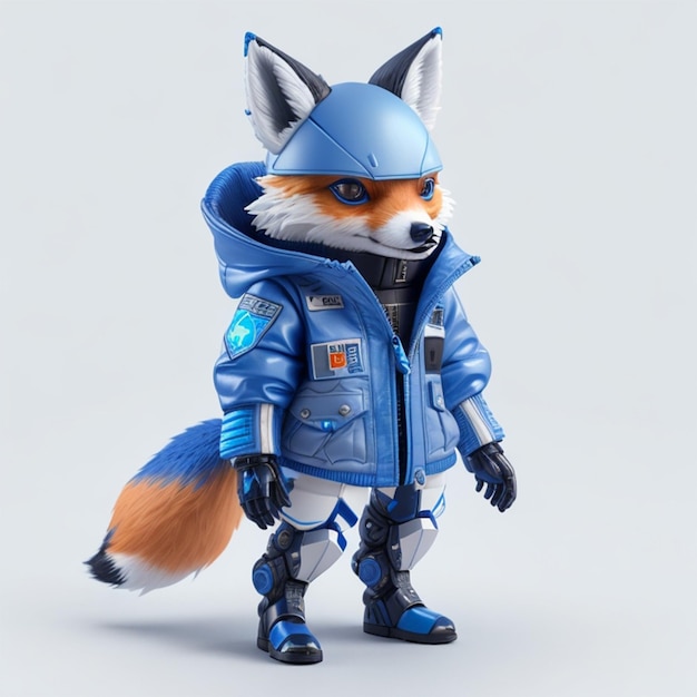 Cyberpunk fox