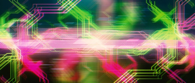 cyberpunk gaming scifi technology wallpaper abstract background futuristic scene 3d illustration rendering for gamer
